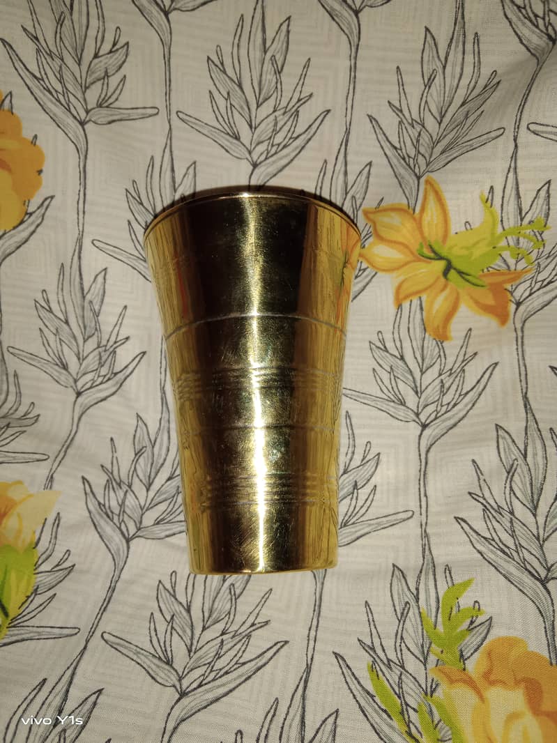 antique copper, pital and bronze mix utensil set _03373159574 8