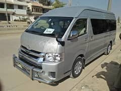 Hiace and Coaster Available For Rent 03343567252