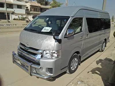Hiace and Coaster Available For Rent 03343567252 0