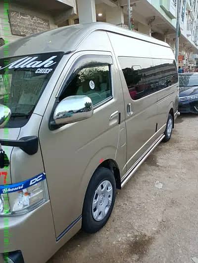 Hiace and Coaster Available For Rent 03343567252 2
