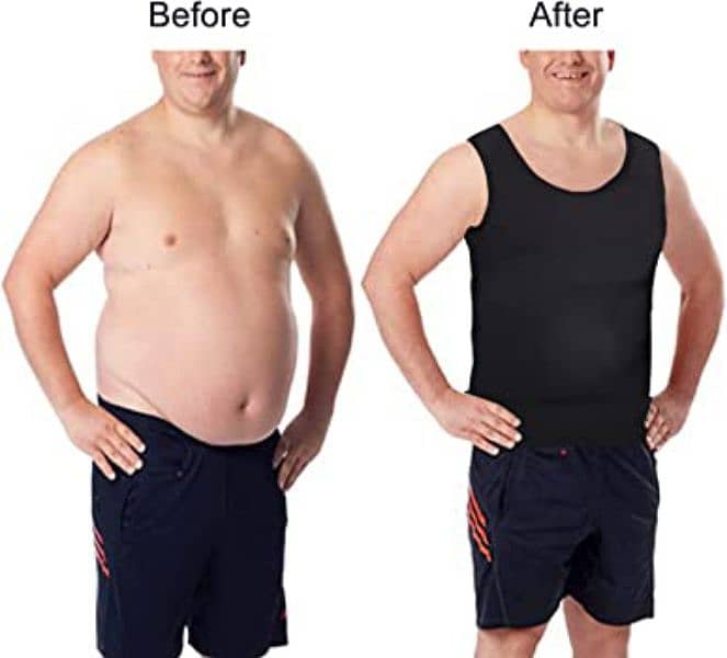 100% Pro Features Slim and Fit Slim n Lift Men Fit Body Shaper 3