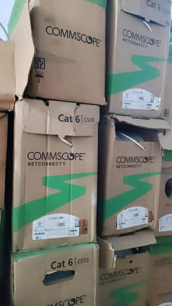 Imported cat6 cat 6 cat7 cable corning commscope 3M Networking wire 3