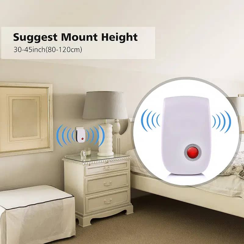 Ultrasonic Pest Repeller Pest reject Mosquito 6