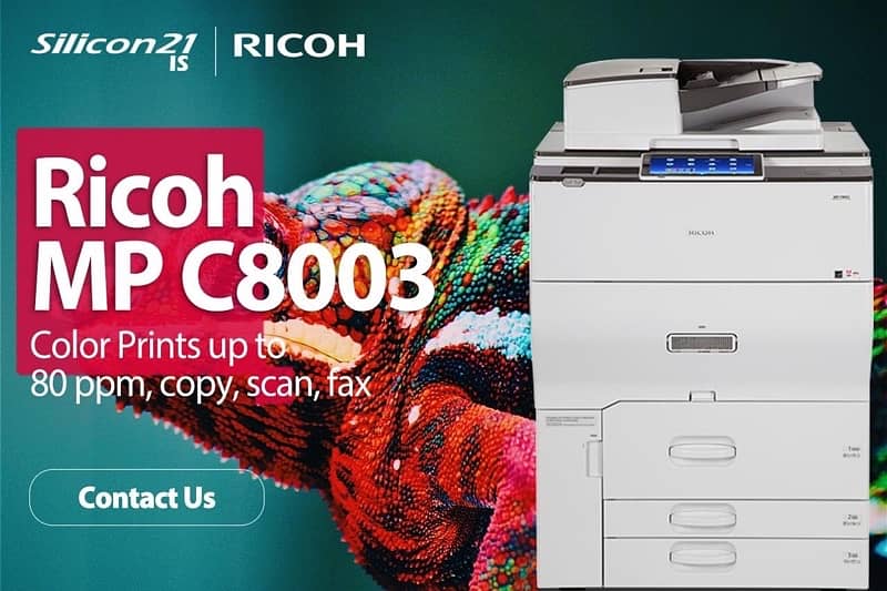 Ricoh MP C6502/8002 & C6503/8003 Colour Printer 13