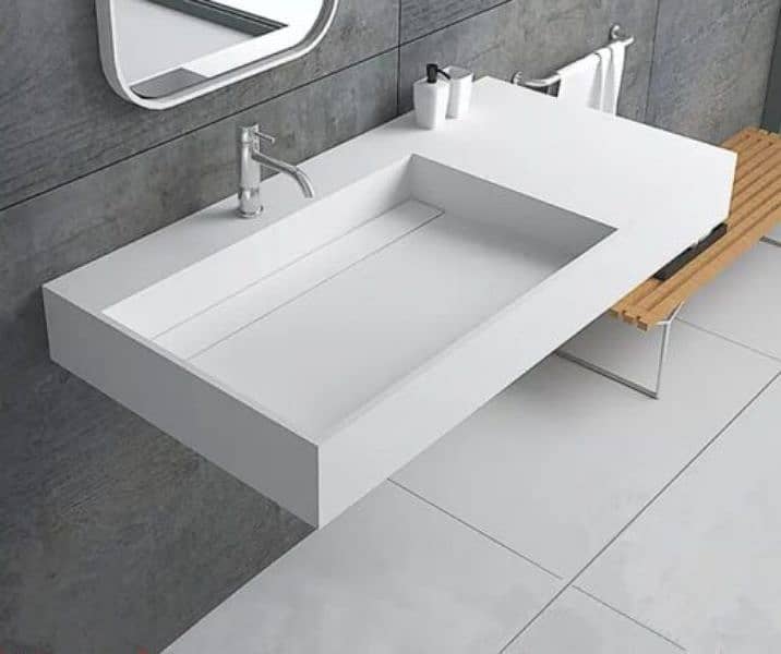 Corian vanities 10