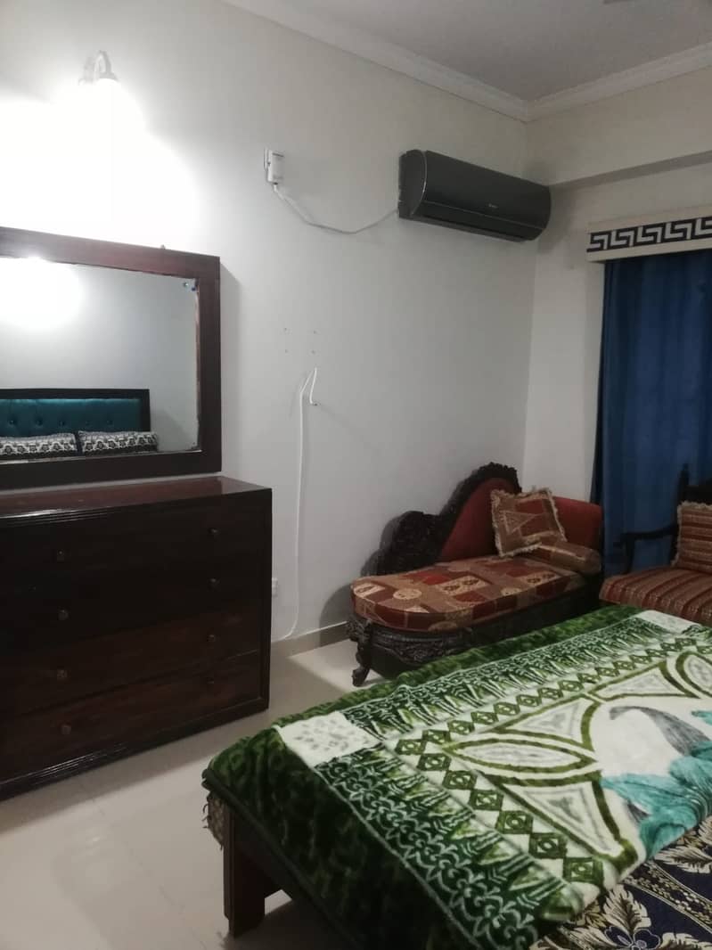 B-17 Self check 1bed , 2bed Daily basis Furnished flat  for rent 5
