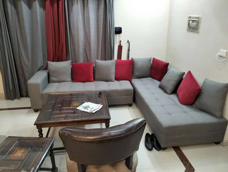 B-17 Self check 1bed , 1bed Daily basis Furnished flat  for rent 14