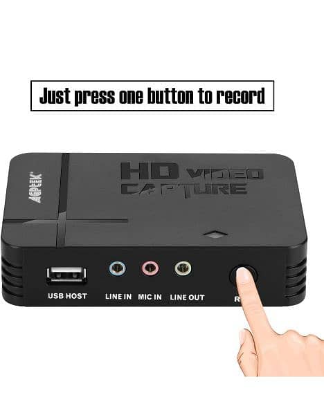 AGPTEK HD Game Capture Video Capture 1080P HDMI/AV 5