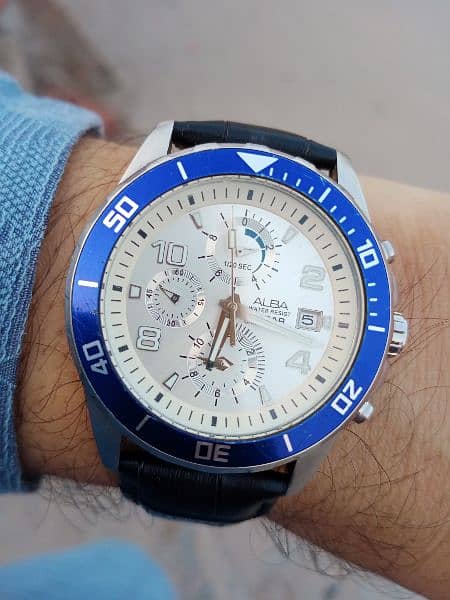ALBA chronograph watch / 0321-3205000 3