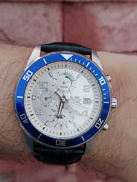 ALBA chronograph watch / 0321-3205000 4