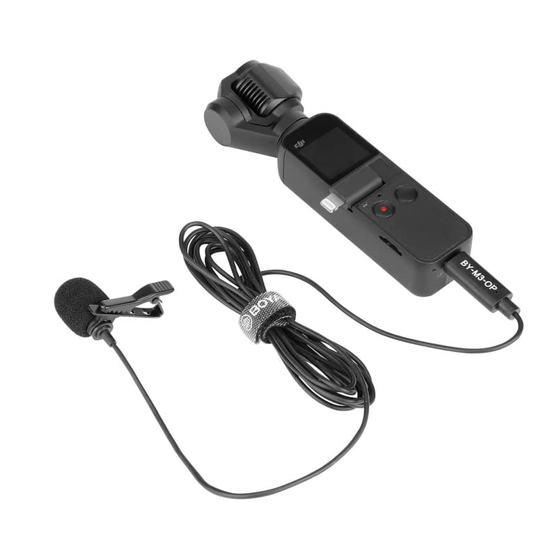 BOYA BY-M3-OP Clip-on Digital Lavalier Microphone for DJI USB Type-C 4