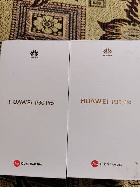 Huawei p 30 pro 8gb and 128gb dull sim full boxs 3