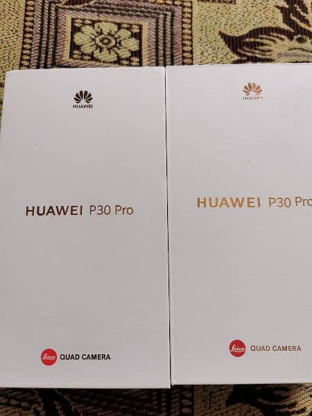 Huawei p 30 pro 8gb and 128gb dull sim full boxs 4