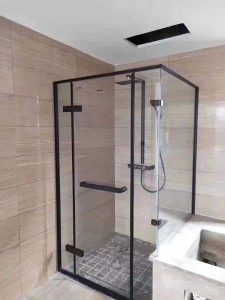 12mm/8mm Tempered Glass Shower Cabins/Glass Partitions/Windows Glass 3
