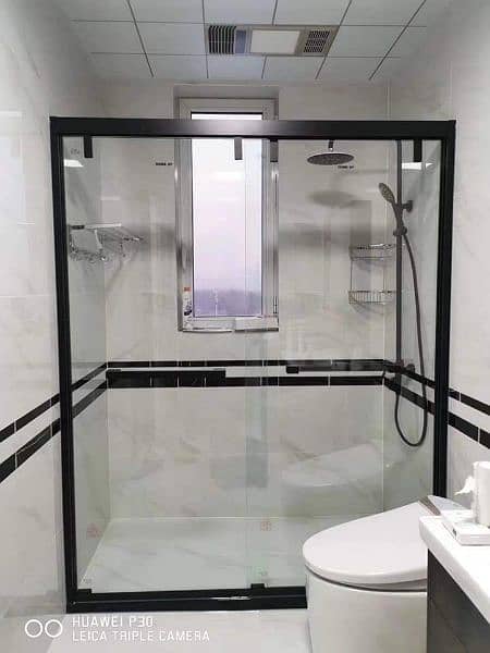 12mm/8mm Tempered Glass Shower Cabins/Glass Partitions/Windows Glass 5