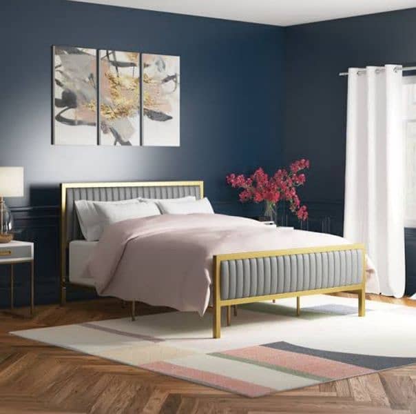 Luxury Iron Double Bed Beds 1075049250