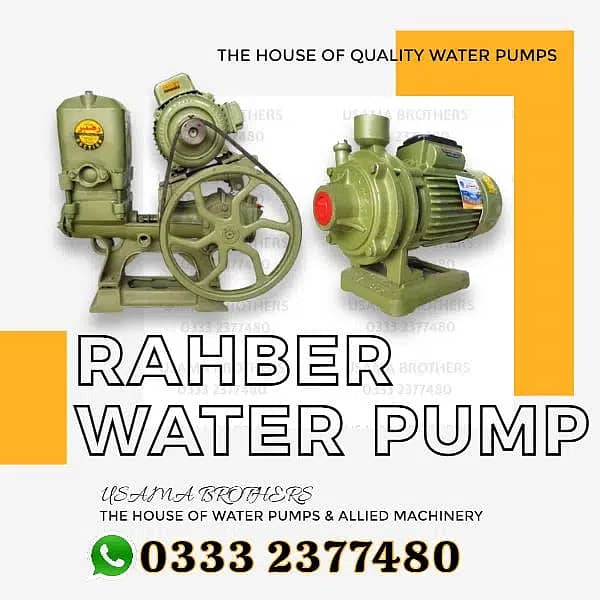 Rahber Water Suction Donkey Pump Motor / Mono Block Pump , Jet Pump 14