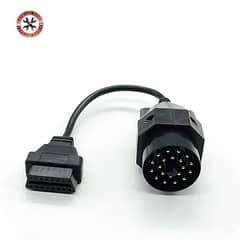 20PIN OBD1 to 16PIN OBD2 Connector Adapter Cable for BMW E31 E32 E34