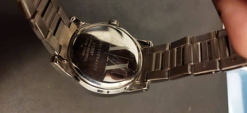 Original Armani Exchange mens quartz watch used 1