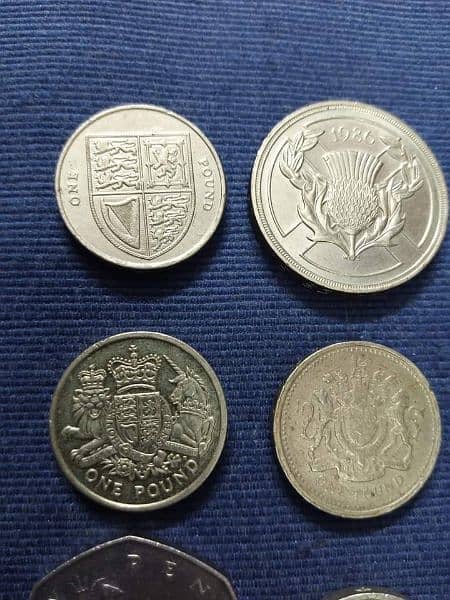 UK 15 Pounds Coins 1