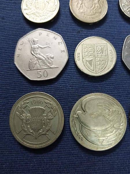 UK 15 Pounds Coins 2