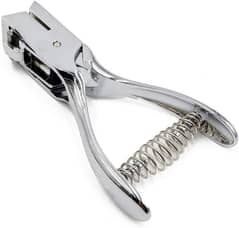 Plastic Card hand hold punch hole available