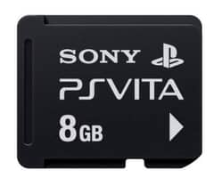 Ps Vita 8gb memory card