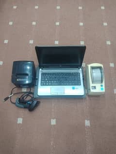 Laptop for Sale with Candella Software and Billing Printer Scanner