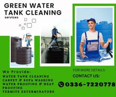 Water Tank Cleaning Sofa Carpet washing Home services