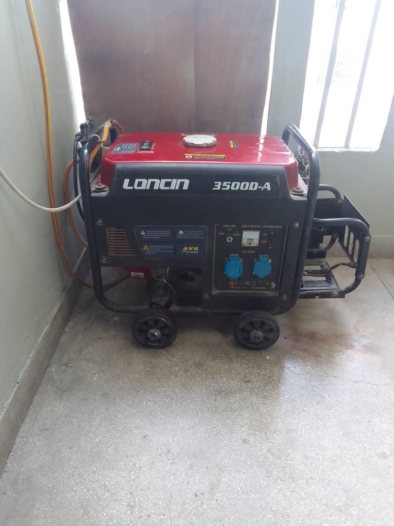 LONCIN 3500D-A 2.5 KW generator 0