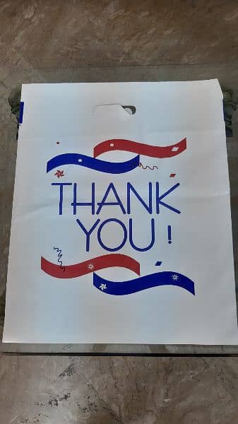 Shopping/packing/polythene/thankyou/welcome/plastic/shoppers/hand bags 7