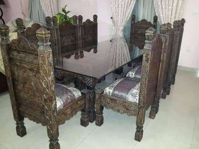 dining table / tebal/ wood/handmade 0