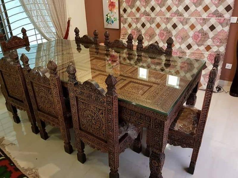 dining table / tebal/ wood/handmade 5
