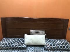 wooden Tahli Wood Bed Set King Size with Side tables
