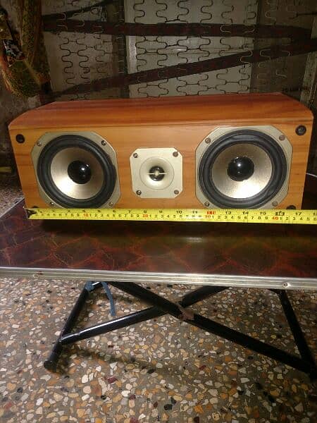 Big center speaker. 6