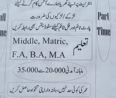 ** Online Work **