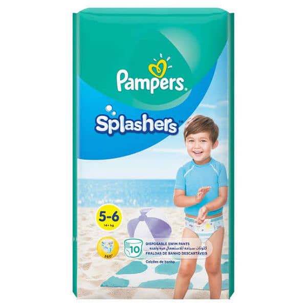 Pampers Splashers 4-5 & 5-6 0