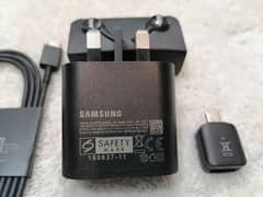 SAMSUNG note20 ultra box pulled SUPER FAST charger set
