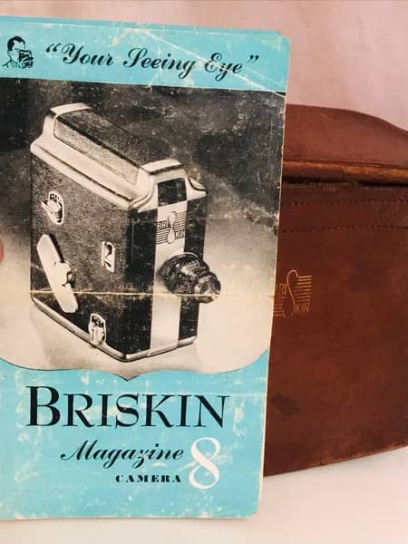 Antique Briskin 8mm American movie camera 9