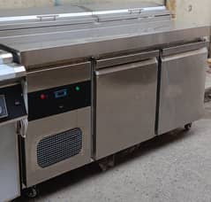 Pizza Prep Table/ Pizza Making Table/ Modern Kitchen/ Chillers/