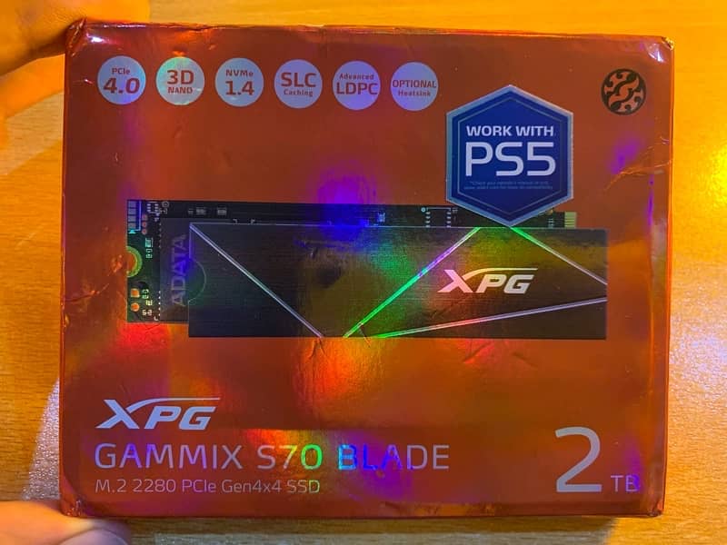 XPG GAMMIX S70 BLADE - Gen4x4 - M. 2 - NVME - SSD 2
