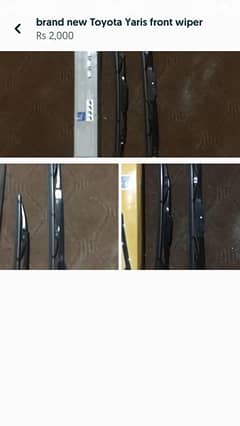 brand new orignal Toyota front wiper not used