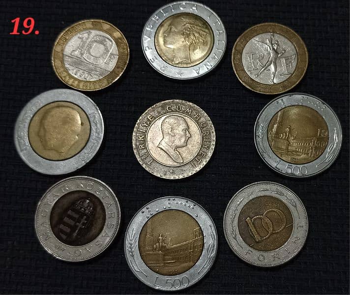 RARE Bi-metallic  Commemorative coins 18