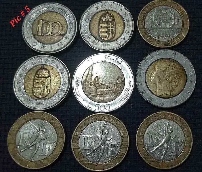 Bi-metallic Commemorative coins 4