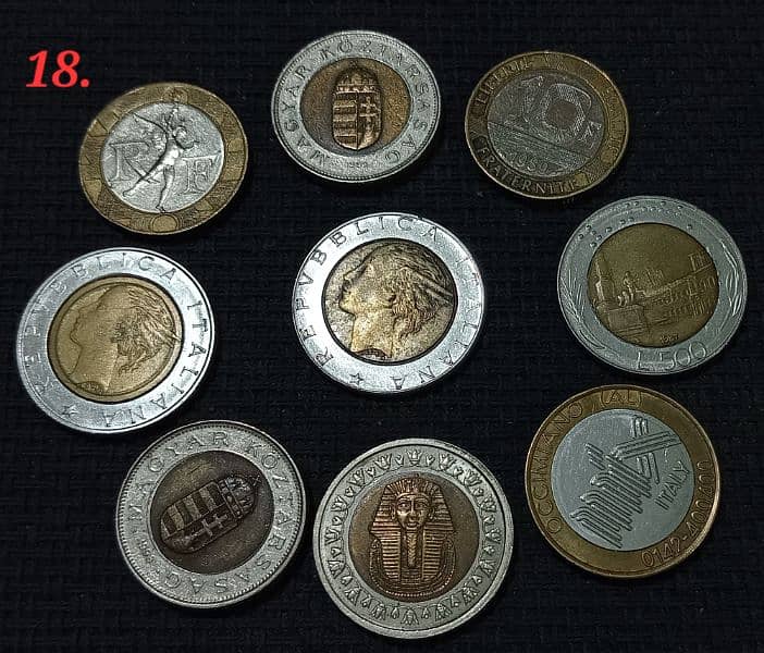 RARE Bi-metallic  Commemorative coins 17