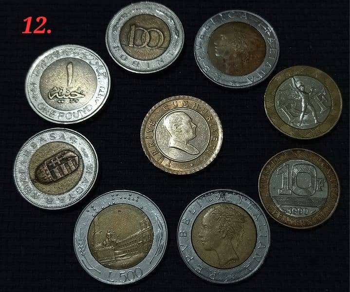 Bi-metallic Commemorative coins 10