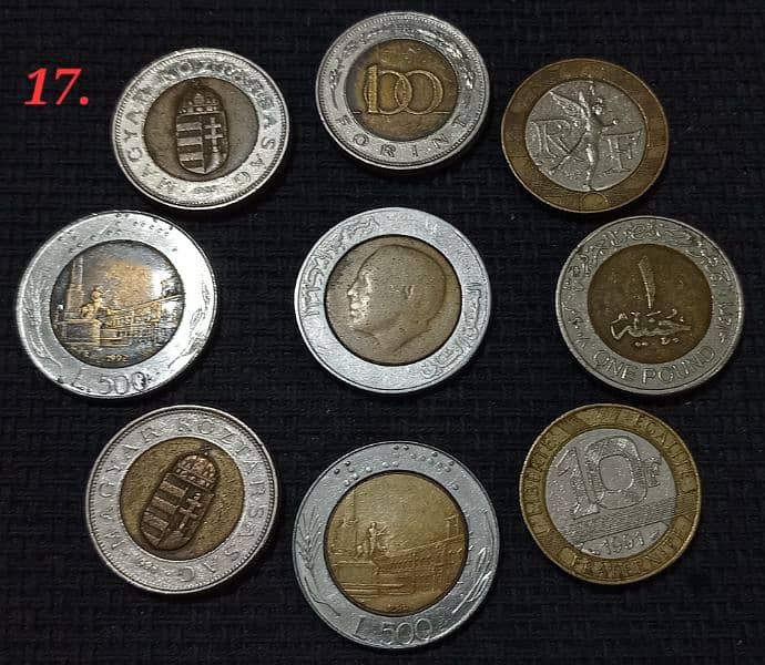 Bi-metallic Commemorative coins 15