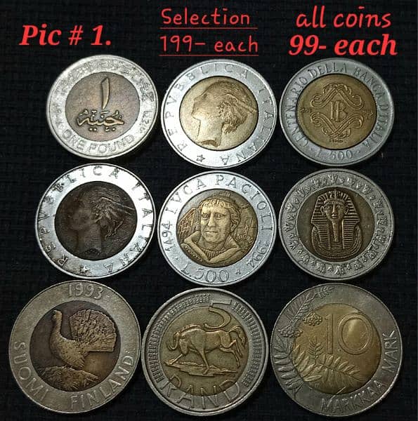 Bi-metallic Commemorative coins 0