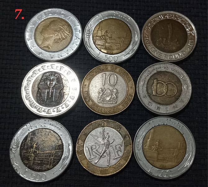 Bi-metallic Commemorative coins 6