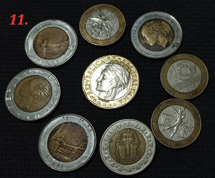 RARE Bi-metallic  Commemorative coins 16